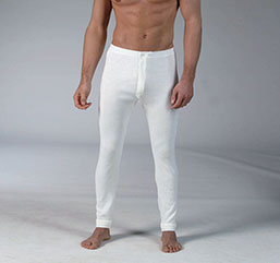 man wool and cotton pant